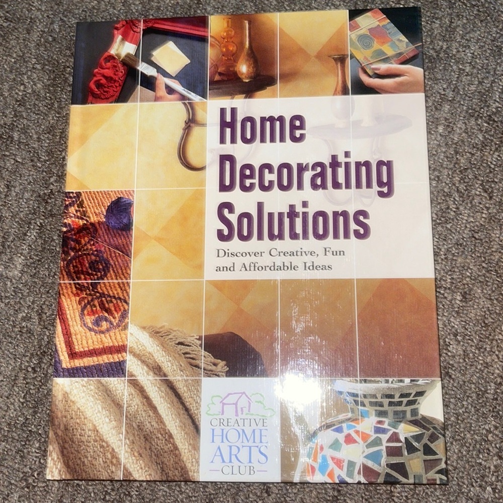 Home Decorating Solutions Hardcover Book